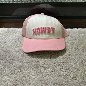 Cowgirl HOWDY bill mesh hat!